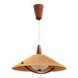 Vintage Temde Hanging Lamp with Plexi Glass, 1960