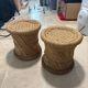 Tabouret rotin