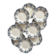 10 "Dodds" ironstone soup plates from Choisy le Roi
