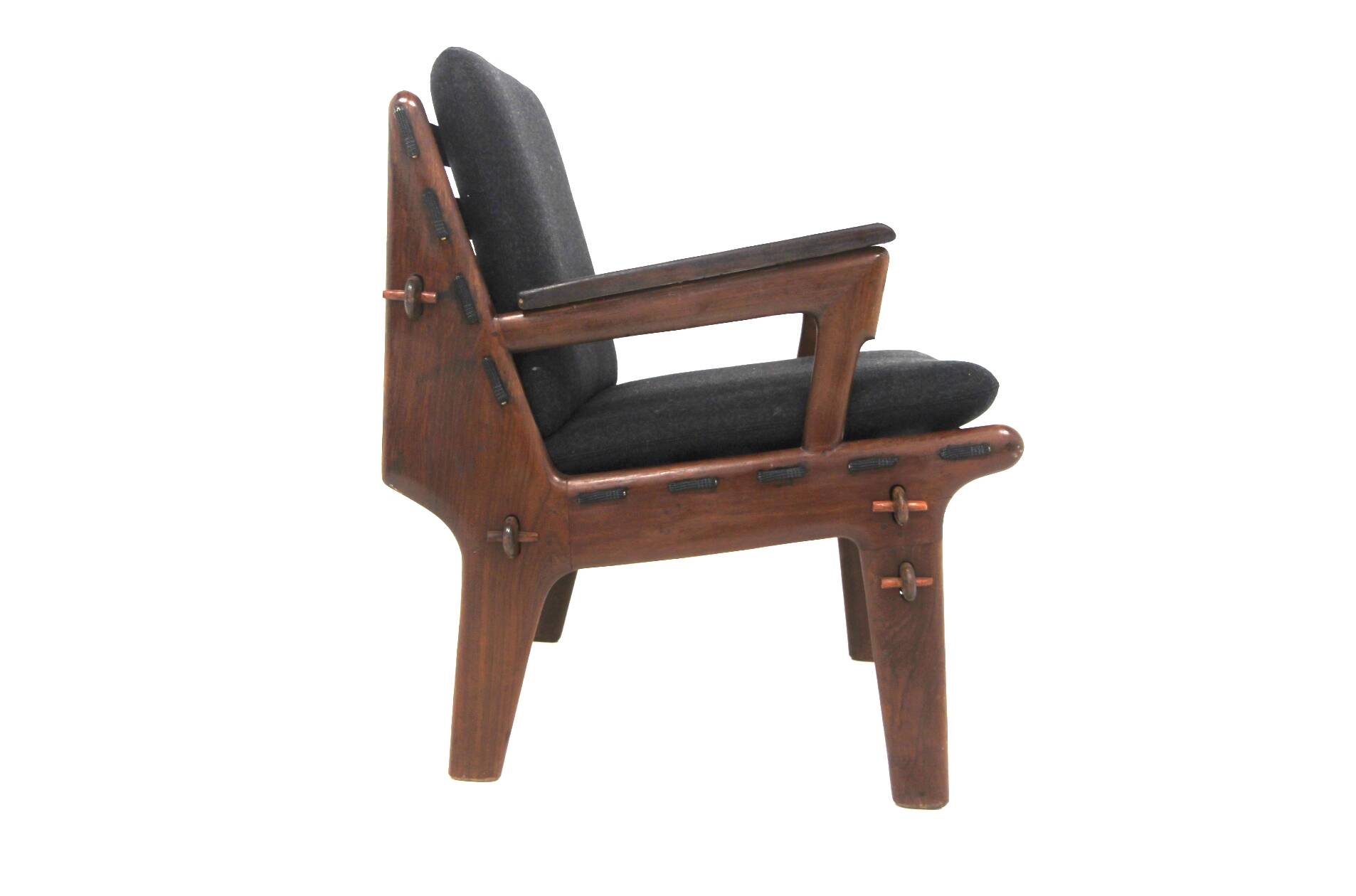 Fauteuil scandinave en teck, Suède, 1960
