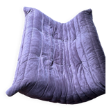 Togo purple sofa set - 2-seater sofa and corner armchair