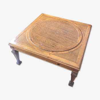 Table basse en bois d'époque Weiman