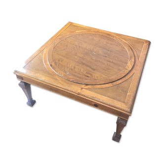 Table basse en bois d'époque Weiman
