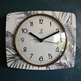 Vintage silent wall clock "Jaz Spring"