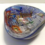 Polychrome Murano Glass "Tutti Frutti" Ashtray / Vide-Poche by Avem