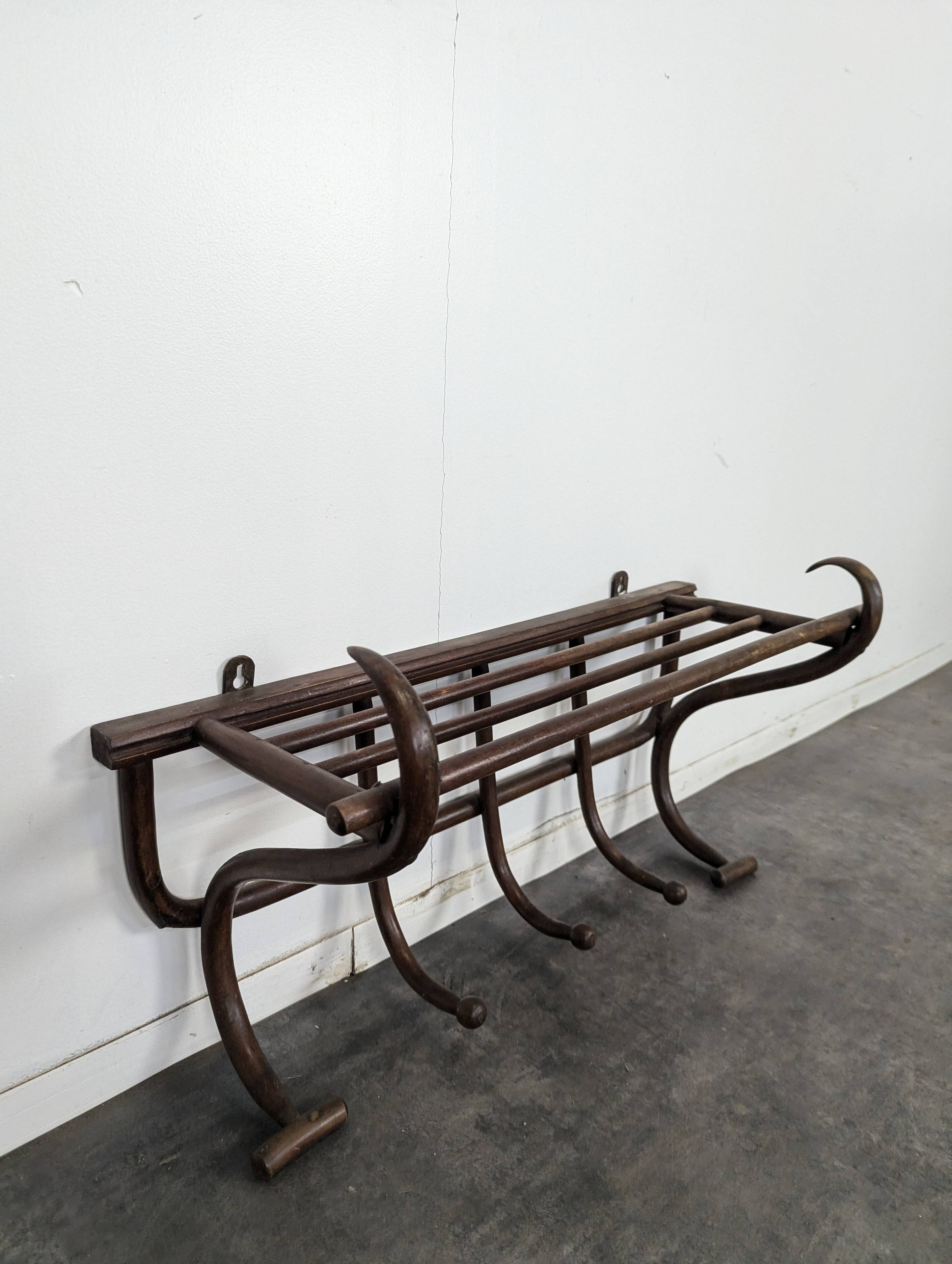 Coat hooks from the Thonet house.