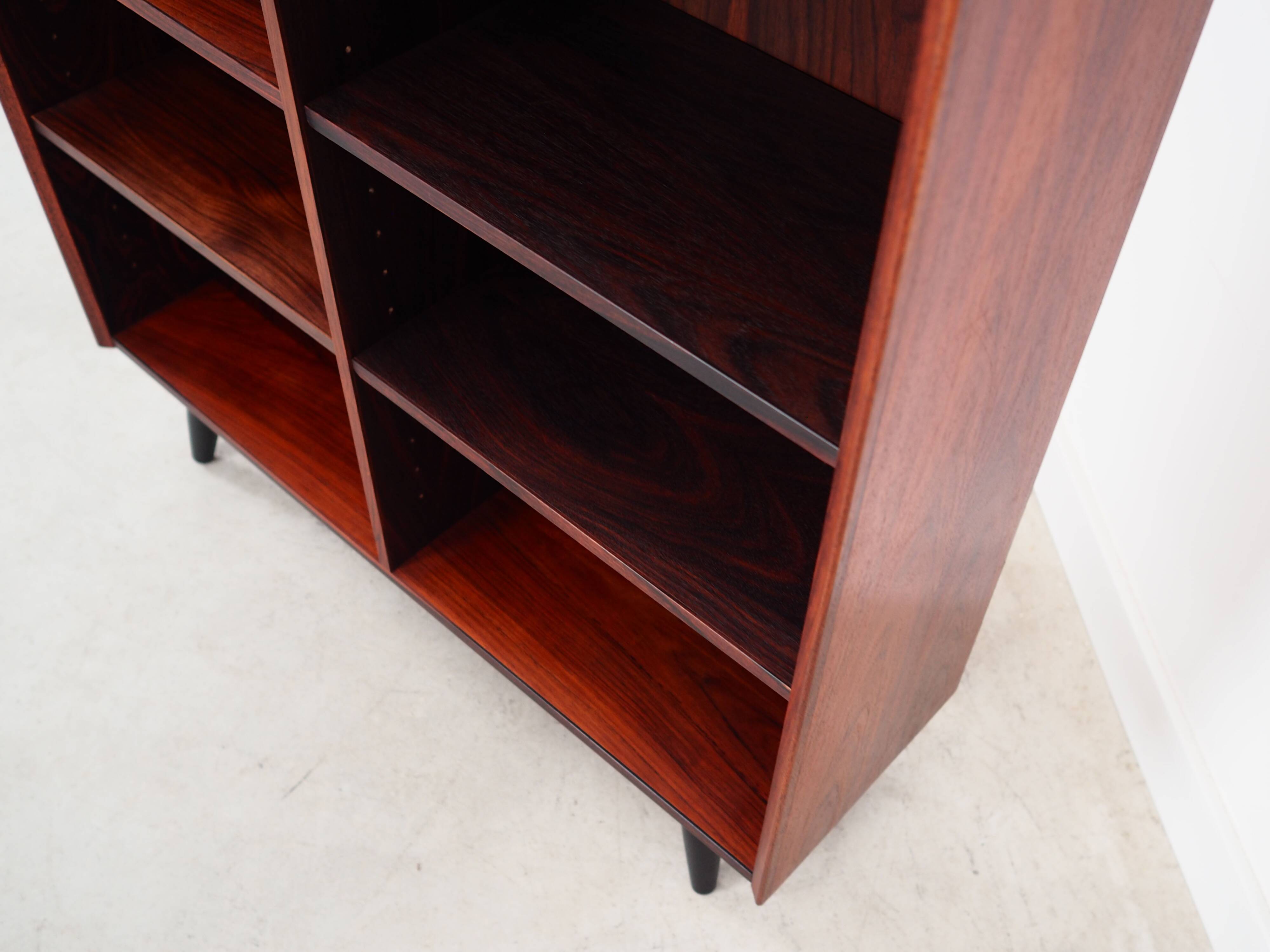 Rosewood bookcase, Danish design, 1970s, manufacture: Brouer
