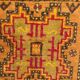 Vintage carpet sinkiang caucasian designs 92x150 cm