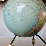 Taride tripod terrestrial globe from 1963