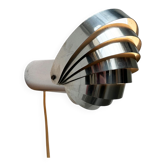 Lampe murale magnétique Visier de style Space Age vintage par E. R. Nele pour Temde, années 1970