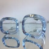 Paire de vases en cristal de Strombergshyttan