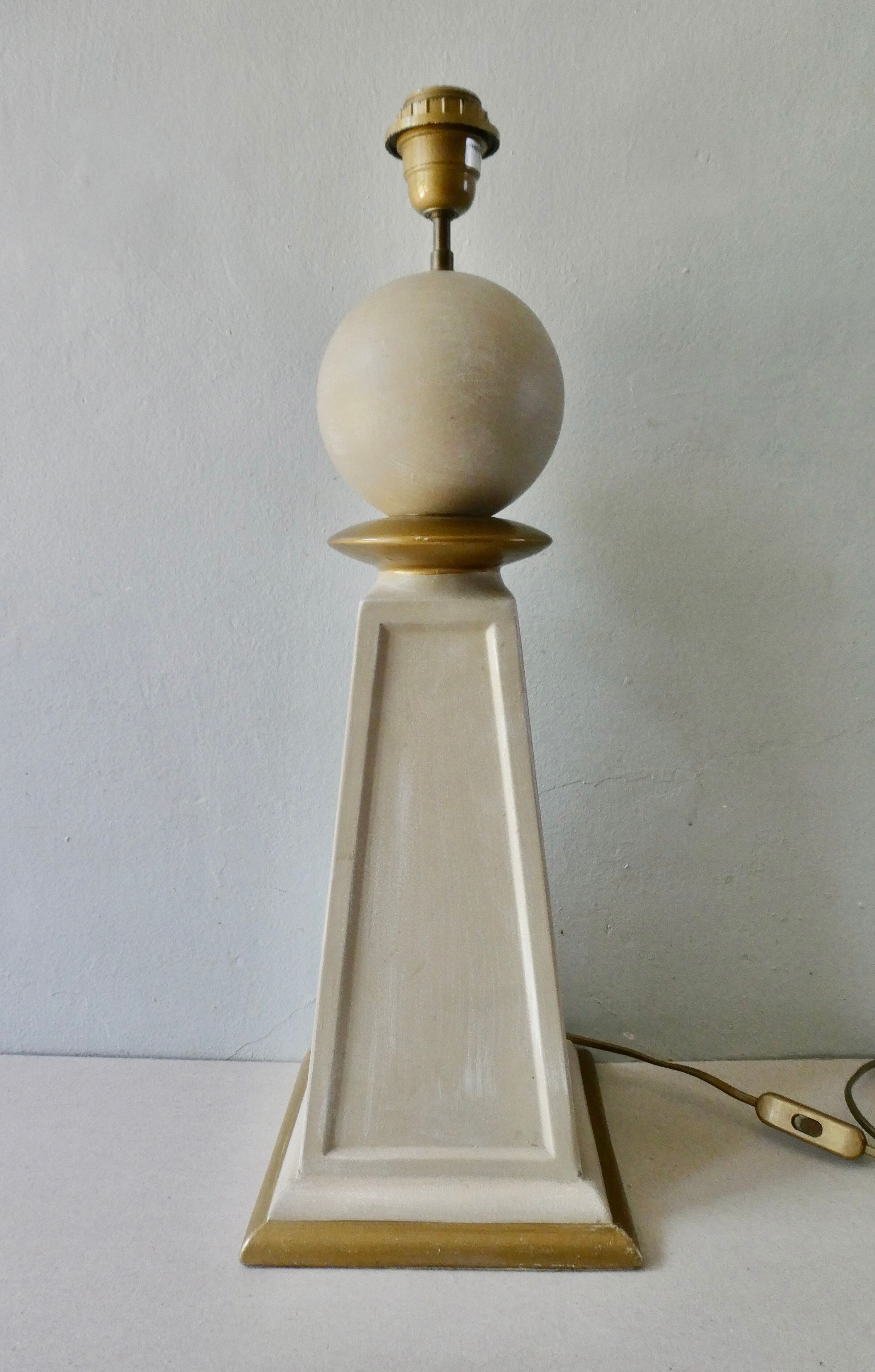 Ceramic lamp Pierre Casenove for Luneville, 80s