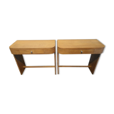 1930s oak consoles