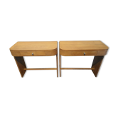 1930s oak consoles