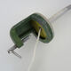Old industrial articulated lamp with vice. Year 50