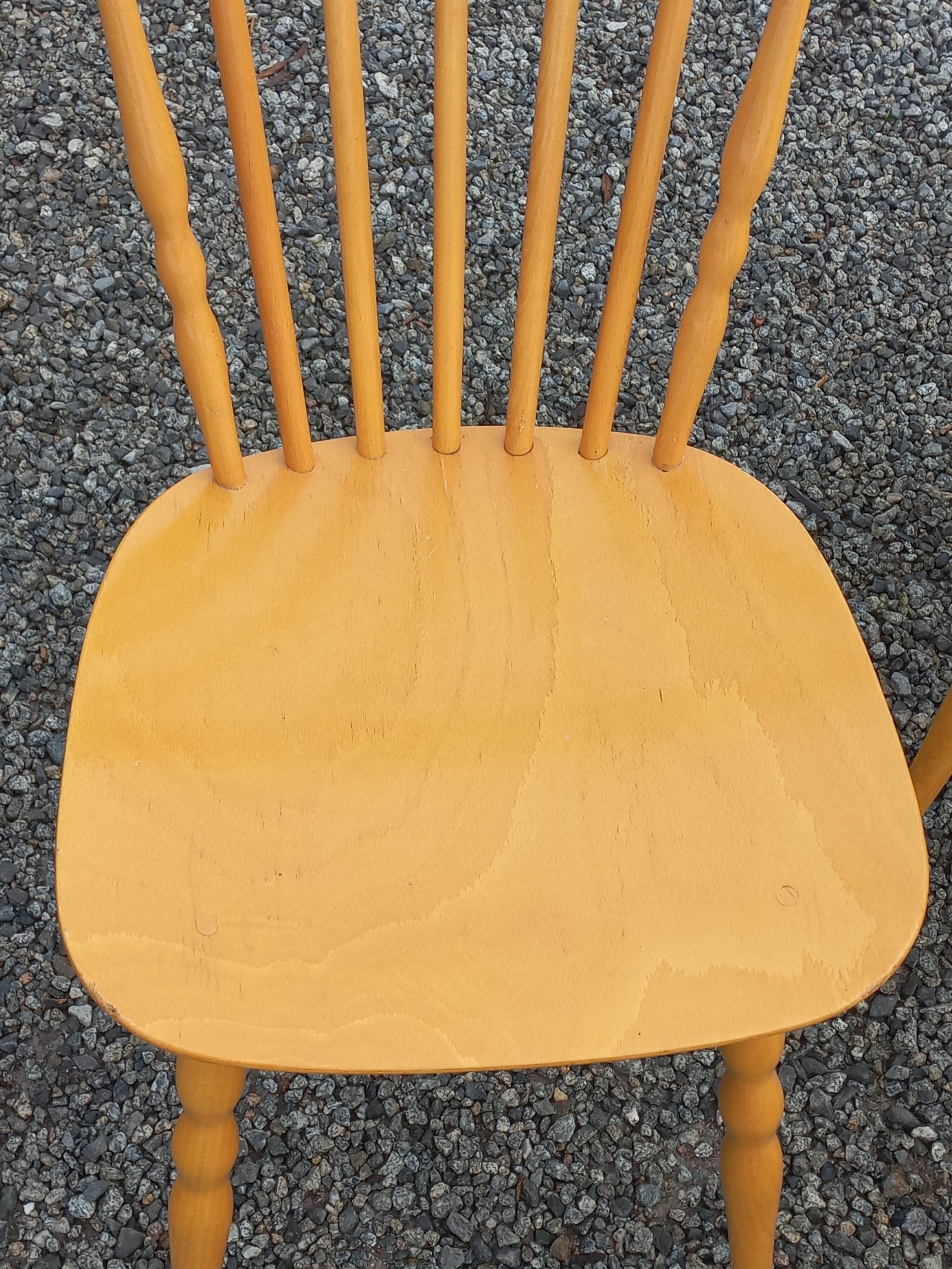 4 Baumann-branded bistro chairs