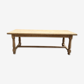 Table de ferme en chêne
