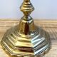 Antique Louis XV Period Candlestick Candle Holder Gilt Solid Bronze