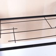 Ico Parisi Wall unit with mirror and stool 1950 Italy