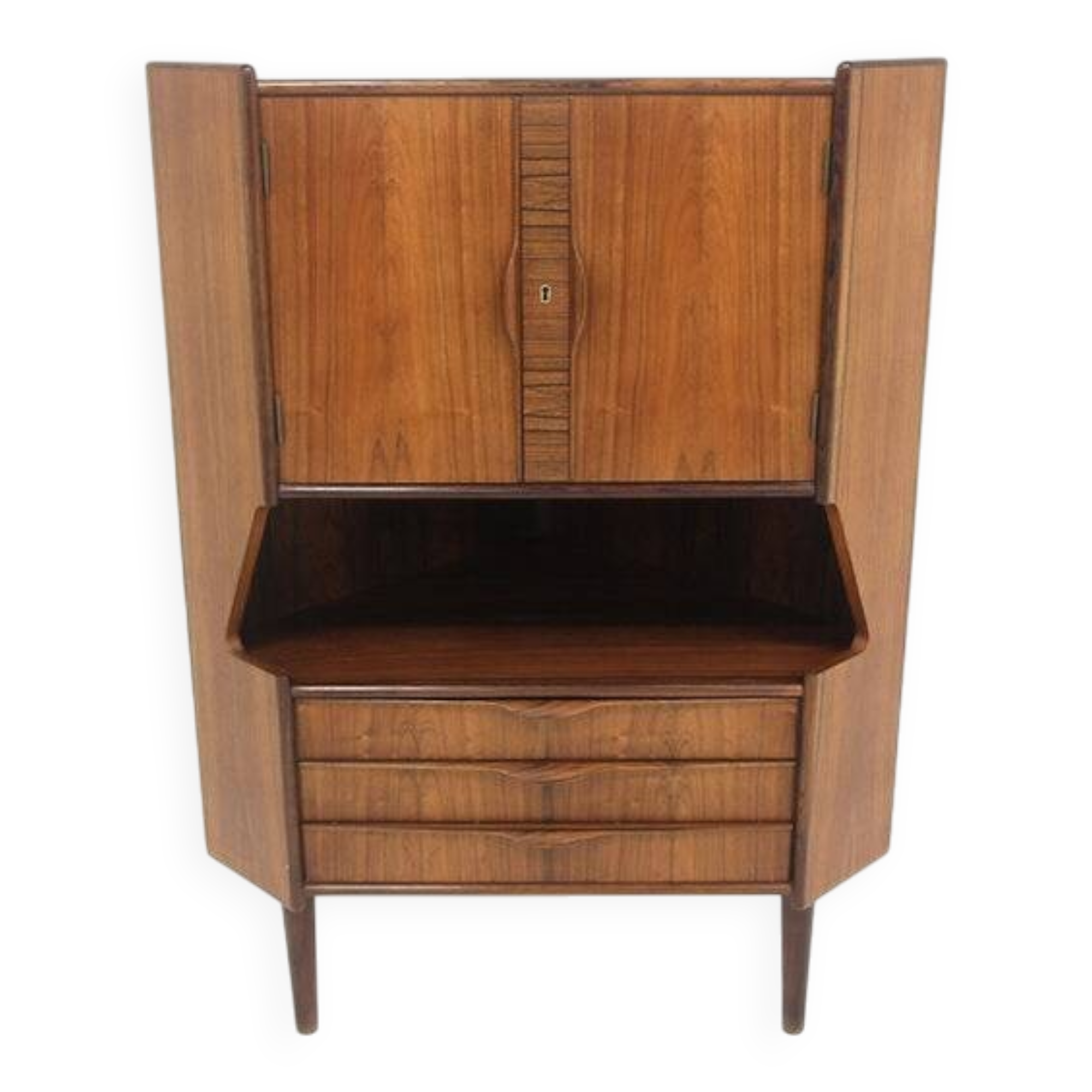 Scandinavian rosewood cabinet, Gunni Oman, Denmark, 1960