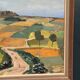 Swedish Oil on Panel “Landscape” by Tage Gavik, Signed, Vintage & Framed