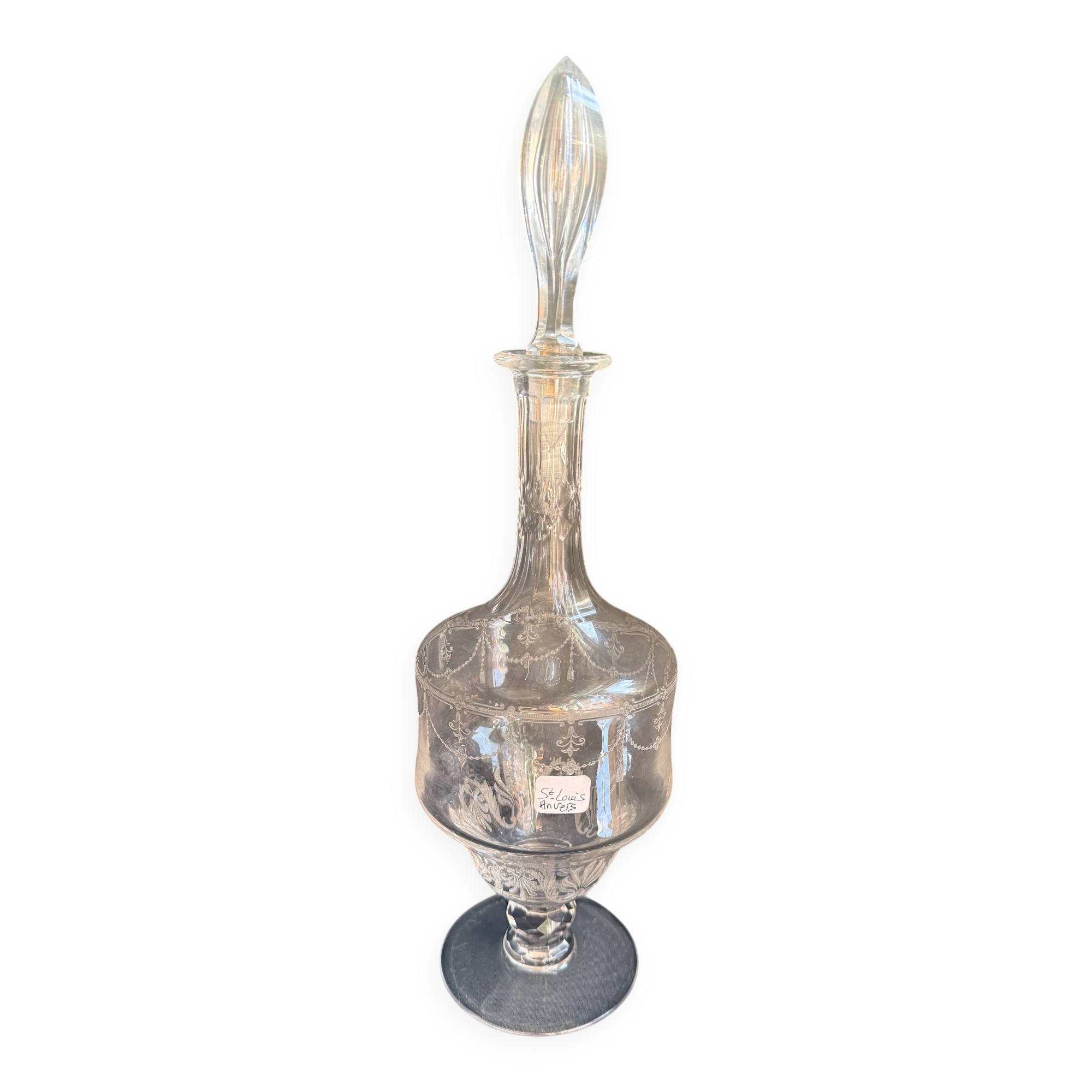 Saint Louis wine carafe Anvers service