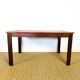 Scandinavian dining table in teak