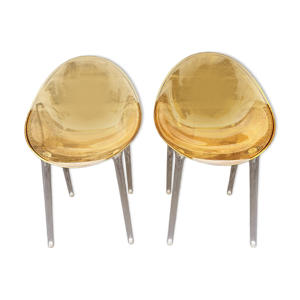 Paire chaises Mr. Impossible - philippe starck