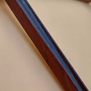 Lustre 5 branches teck et laiton design scandinave