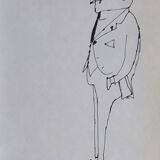Daninos illustration from 1962 “laughing”