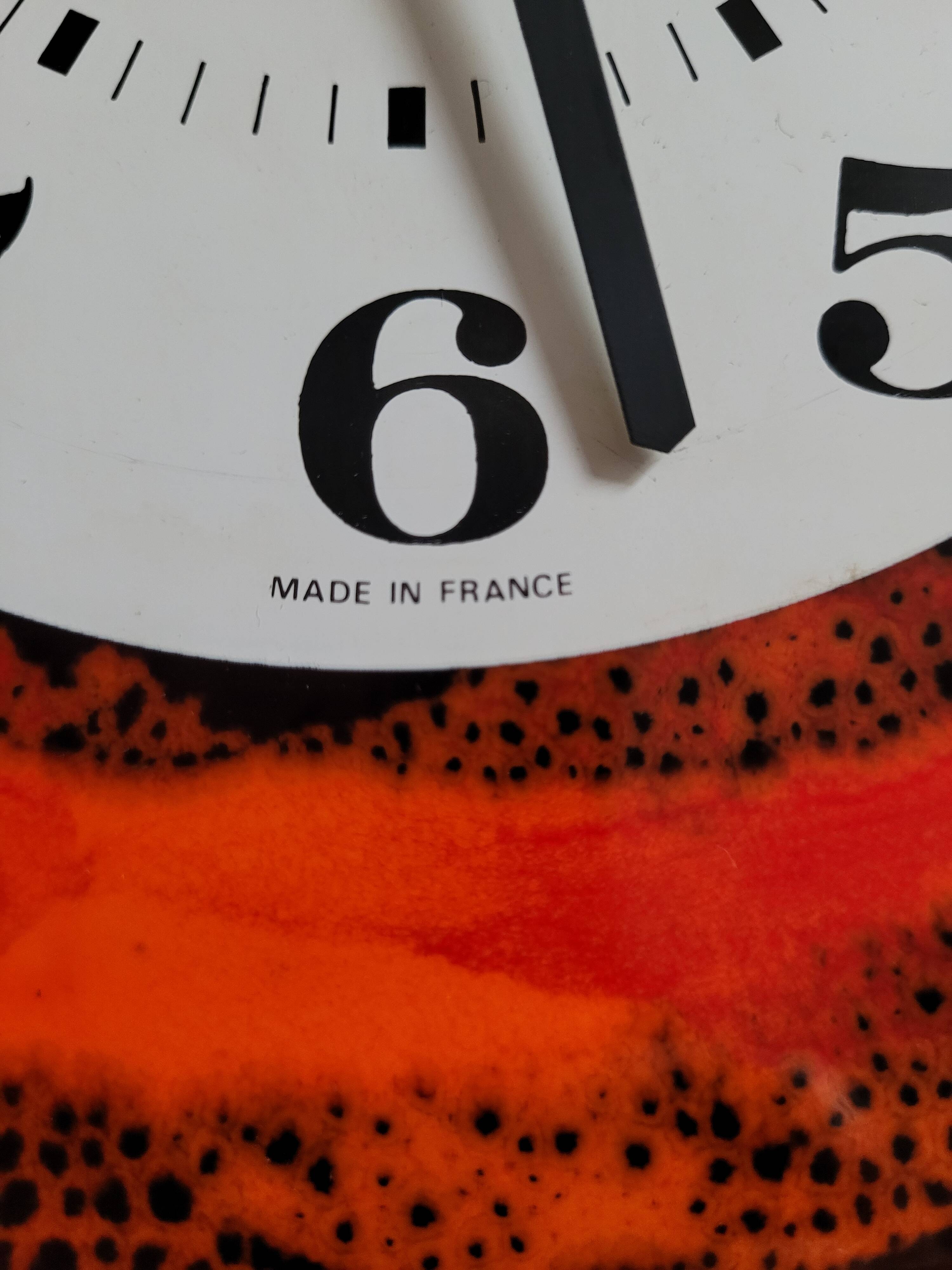 Vintage Vedette and Vallauris clock