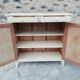 Vintage Parisian wood buffet