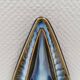Søholm wall candlestick made of ceramic in blue colors 1960s