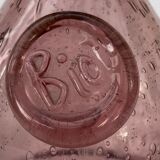 Vase en verre soufflé Biot violet
