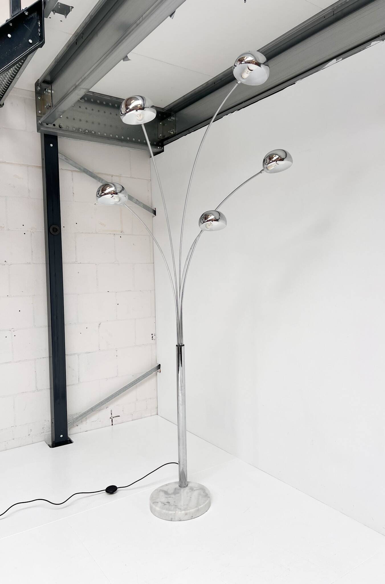 XL arc lamp by WOFI Leuchten from the 1970s