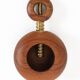 Teak / brass nutcracker / mid-century Danish modern design