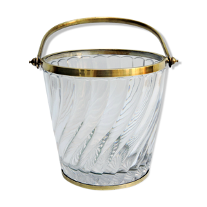 seau à glace, cristal