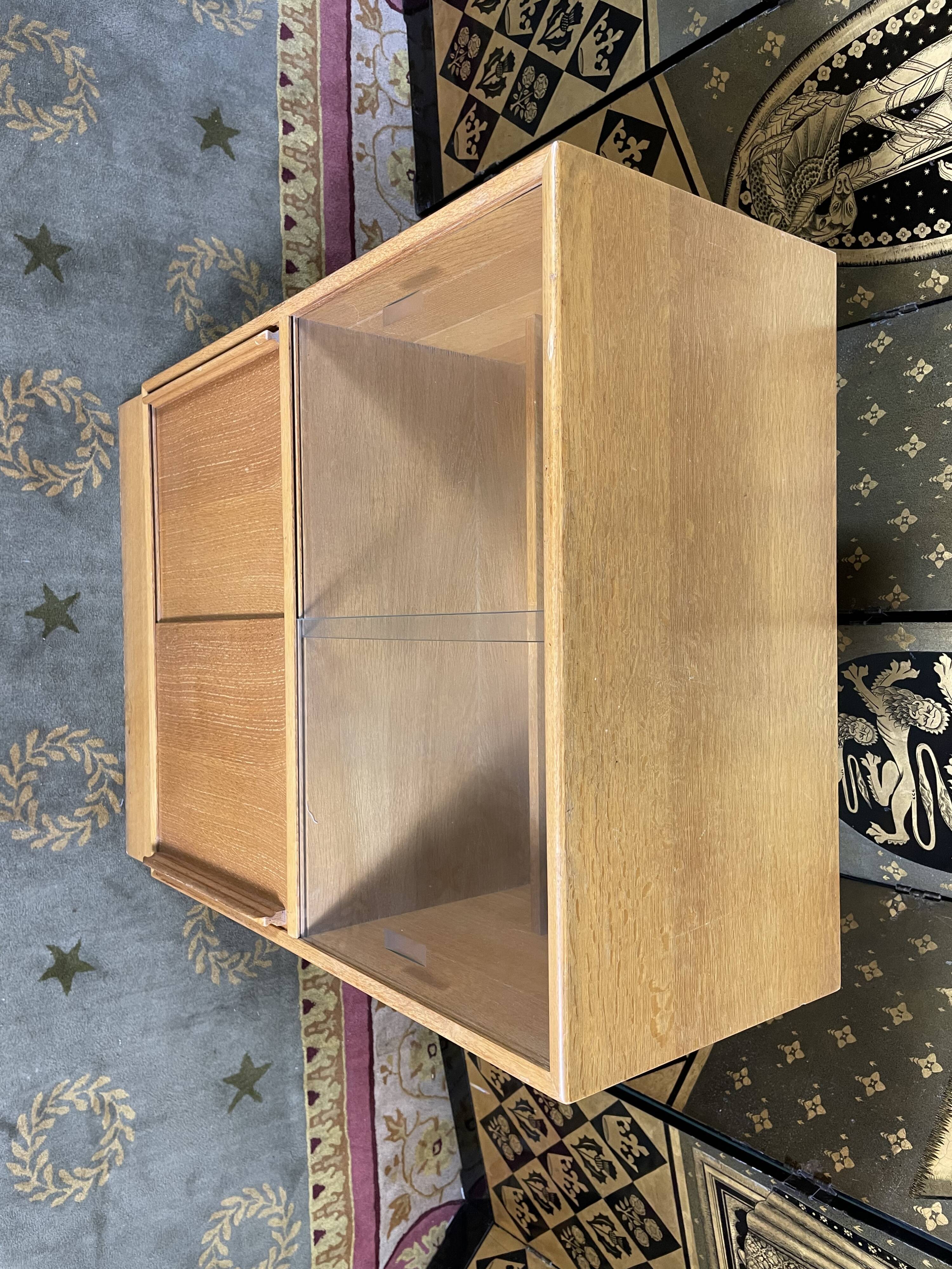 Oscar style oak bookcase window cabinet by ronieck