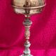 lamp, modernism, bronze, brass, metal, art nouveau 47x15 elec ok