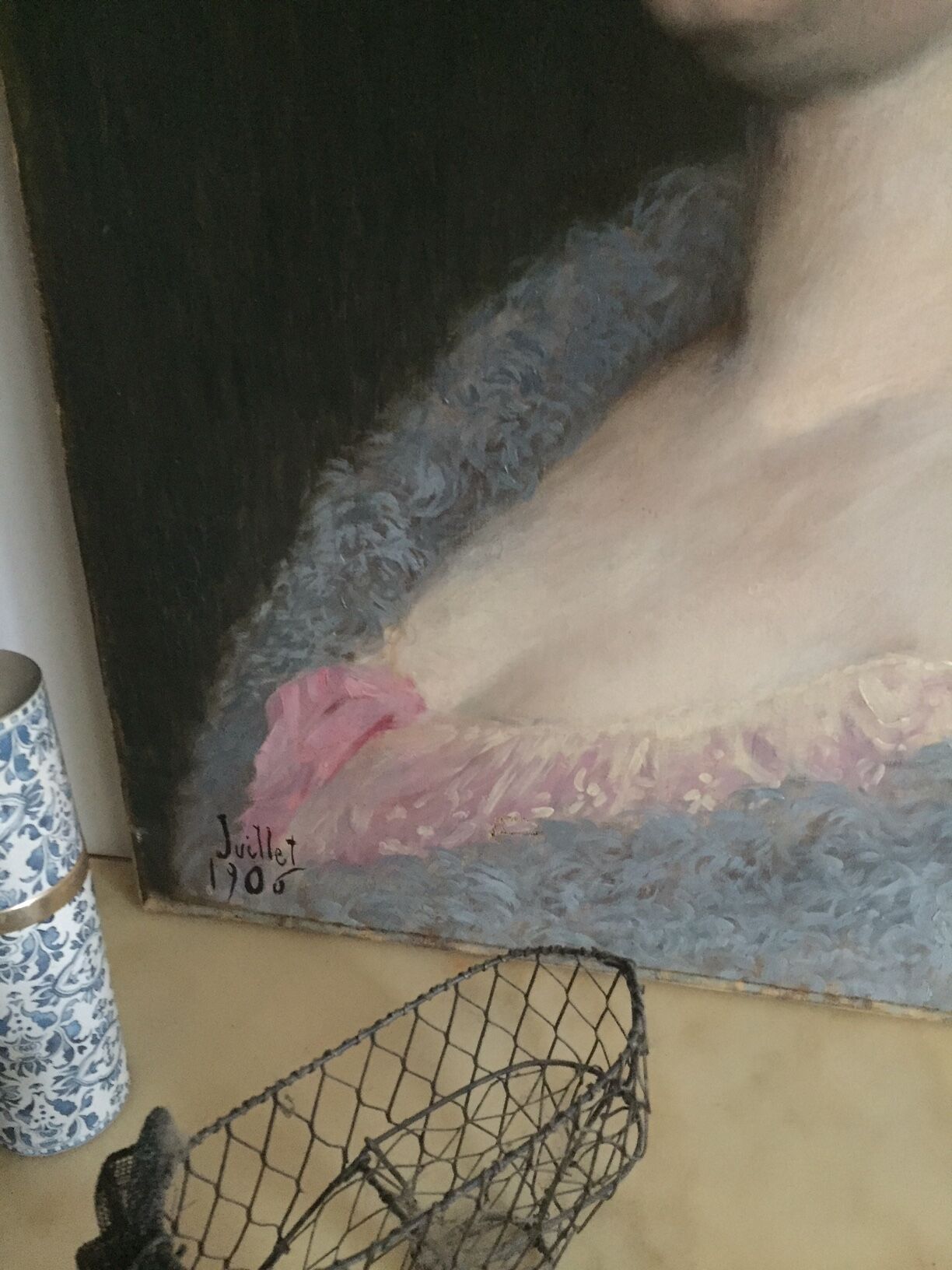 Portrait oil on canvas