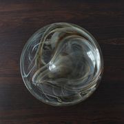 Danish Glass Model 868 Bowl by Michael Bang for Holmegaard, 1970s