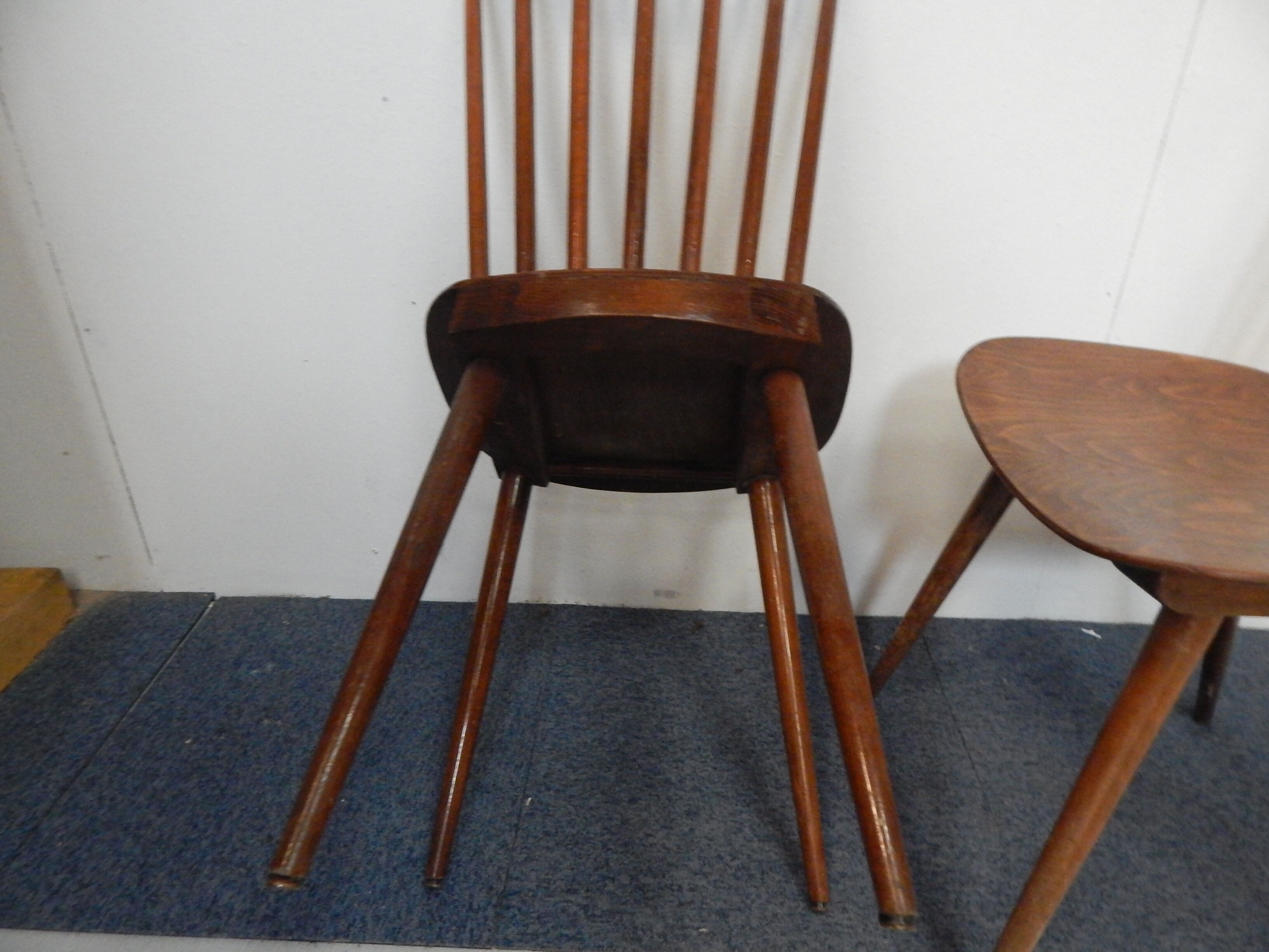Pair of vintage Baumann chairs model minuet years 50/60
