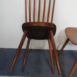 Pair of vintage Baumann chairs model minuet years 50/60