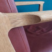 High Back Lounge Chair GE 265 by H J Wegner For Getama.