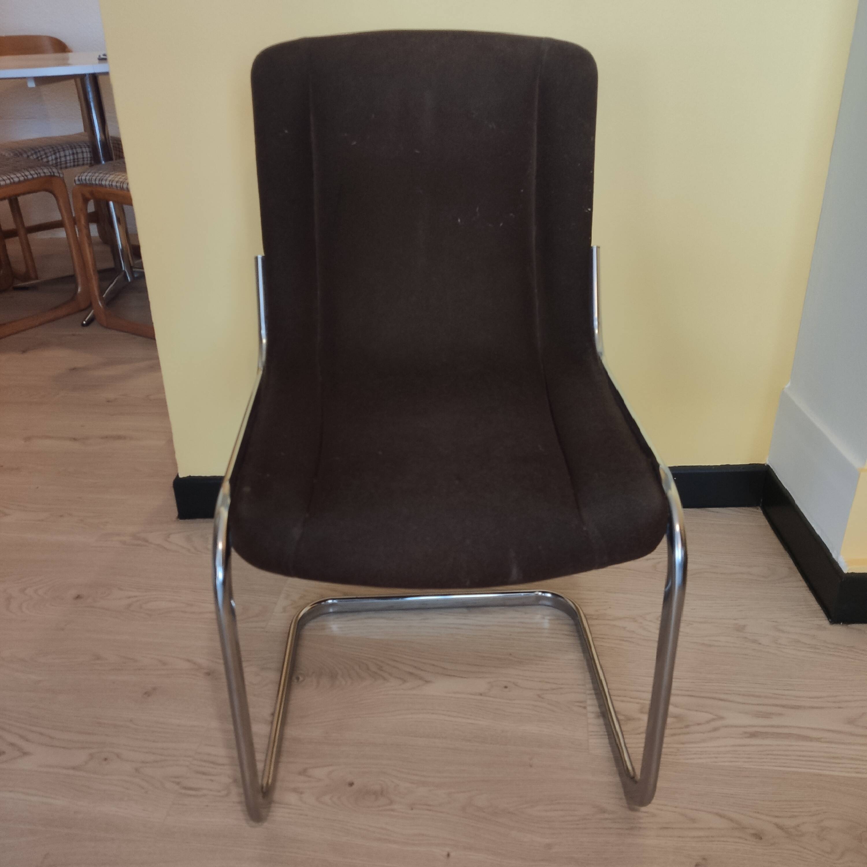 Lot of 4 Italian chairs Cidue 1970