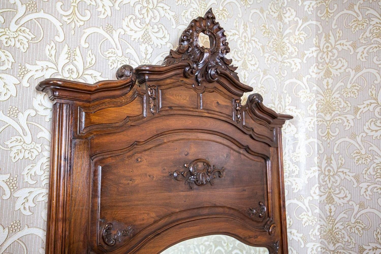 Vintage Floor Mirror, 1950s