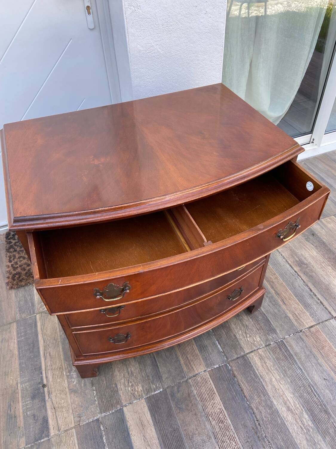 English chest of drawers