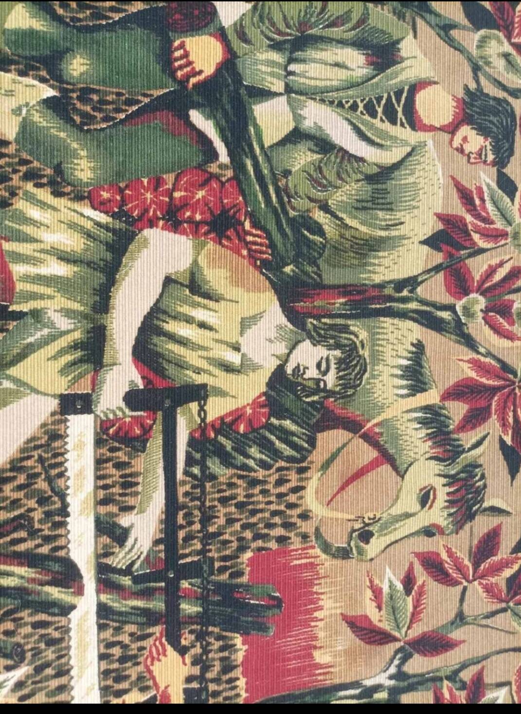 Art tapestry signed by Jean-Claude Bissery – Atelier Robert Four, Aubusson