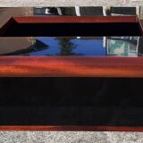 Signed coffee table (Jean Claude Mahey, 70s)