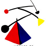 Lithographic poster "Calder's Mobiles" Maeght Gallery